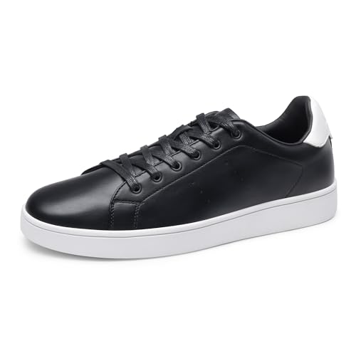 Bruno Marc Men's Casual Dress Sneaker Business Casual Shoes for Men Comfortable Lightweight Lace Up Fashion Sneakers Tennis Shoes WaveFlex CoreLux 10 Black