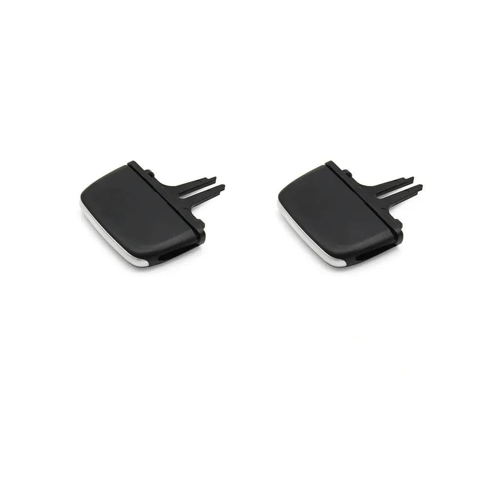 Sqrhdf One Color Dashboard Air Vent For Volvo Xc90 V90 S90 Car Air Conditioner Vent Clip Repair Kit Front Rear Ac Vent Grille Outlet Tab Clip Slider Car Heater Outlet(2 Pcs)
