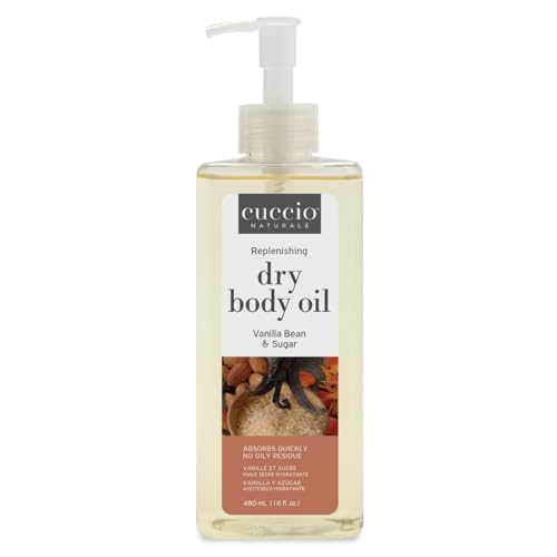 Cuccio Naturale Hydrating Dry Body Oil – Vanilla Bean & Sugar