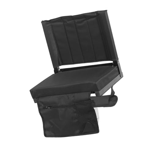 jiahesuw Stadium Seats for Bleacher with Back, Bleacher Seats with Backs & Wide Cushion, Padded Folding Stadium Chair