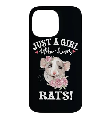 Funny Womens Kids Just A Girl Who Loves Dumbo Ear Rats Lover �X�}�z�P�[�X iPhone 14 Pro Max �p