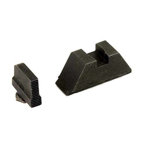Ameriglo Black Front And Rear Set All Glock Models. Tall Set #TOP2