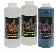 Cutting Edge Solutions Tri-Pack - Grow, Micro, & Bloom Quarts
