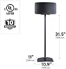 Base para altavoces inalámbrica Sanus para Sonos Five y Sonos Play:5 - diseño que mejora el audio para audio vertical y horizontal con gestión de cables integrada y materiales de aleación premium WSS52-W2 (negro) 6