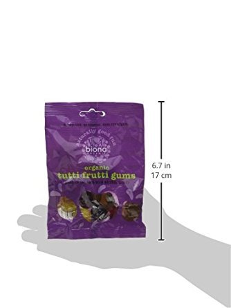 Biona Organic Tutti Frutti Gums 75 g (Pack of 5) image 4