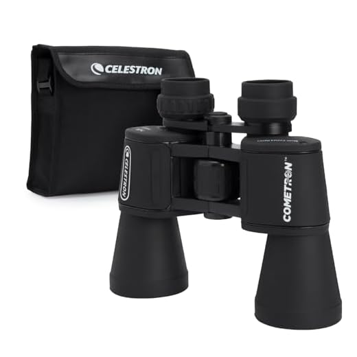 Celestron - Cometron 7x50 Astronomy Binoculars – Entry-Level for Stargazing and Comet Watching – Large 50mm Objective Lenses – Wide 6.6° Field of View – Multi-Coated Optics