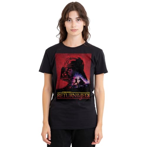 T-shirt Star Wars Le Retour du Jedi noir pour un look geek et chic