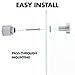 Quartet Magnetic Glass Dry Erase White Board, 96