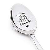 You're Going to Be a Daddy Spoon - Baby Announcement Spoon -Tell Your Husband You Are Expecting with This Adorable Spoon- Engraved Unique Gift - Spoon Gift # A17