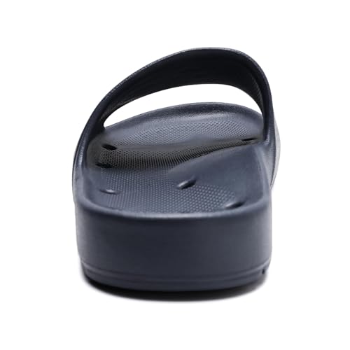 Image of Unisex Arch Support Shower Shoes with Drain Holes Slides | Drain hole,Lightweight,Comfortable,Durability,Sole cushioning,Quick-drying,indoor outdoor wear
