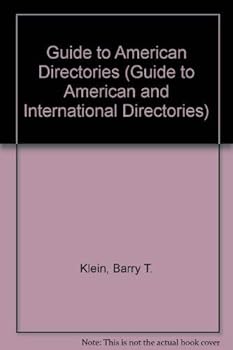 Paperback Guide to American Directories (GUIDE TO AMERICAN AND INTERNATIONAL DIRECTORIES) Book