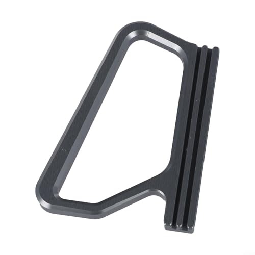 VersaGenius Bike Flat Spoke Wrench Bicycle Wheel Rim Repair Tool 0.8-1.3mm Aluminum Alloy CNC Bladed Spoke Tool for Bicycle Maintenance 78MM Long Notch, Black