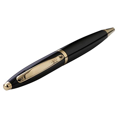 Cello Signature Creme Ebony Ball Pen- Blue | Premium metal pens| Smooth writing experience | Ideal for gifting occasions