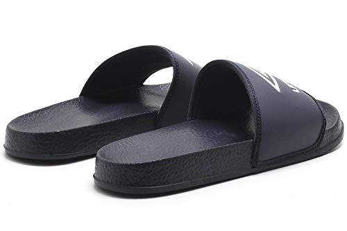 Chinelo Slide, Umbro, Adulto Unissex, Marinho/Branco, 40