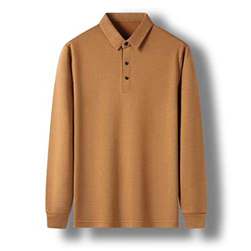 Polo manches longues homme en laine premium noir d'exception - 3