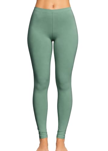 Image of STRETCH IS COMFORT Women's Ultra Buttery Smooth Cotton Leggings, Knee Length Leggings or Shorts | Small to 5X