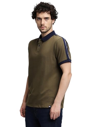 Image of Dennis Lingo - Solid Men's Cotton Polo Neck Regular Fit T-Shirt