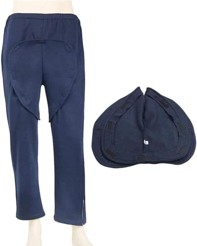 Pantalones de catéter para personas mayores ropa paciente postrada 4