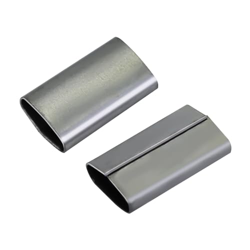 Closed (Push Type) Seals for 1/2" Width Steel Strapping Metal Clips for Packaging Banding Strong and Safe (1000pcs)