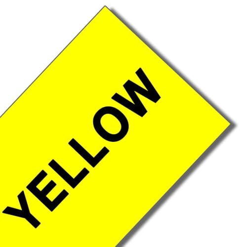 TZE231 TZE FX231xv^[fƌ݊̂PTH110 PTE300 PTP710BT PTE550W PTP900 PTD600 PTD200jo[TtBbgT[hp[eBxe[v(Black on yellow)