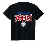 Niños NBA - Philadelphia 76ers Team Scribble Sixers Juventud Camiseta
