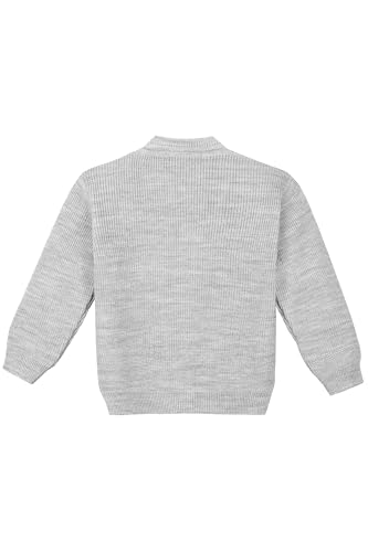 Image of Lilax Baby Boys Basic Long Sleeve V-Neck Classic Knit Cardigan Sweater