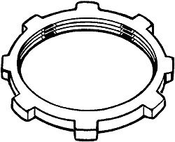 2" Conduit Locknut 50 Count