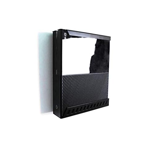 Xbox One Original Console Horizontal Wall Mount Bracket Holder Black Steel Cover