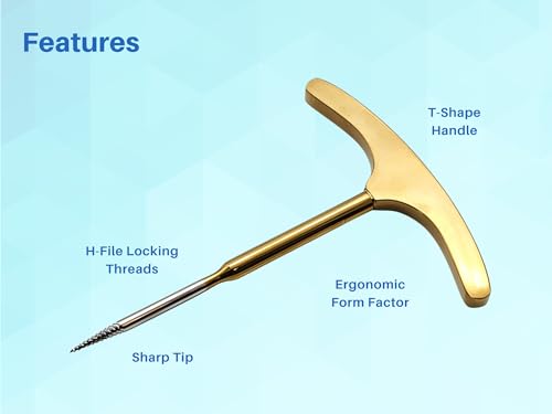 Artman Instruments AS-066 Dental Root Extraction Screw Elevator Ergonomic Handle Artman Brand thumb #4
