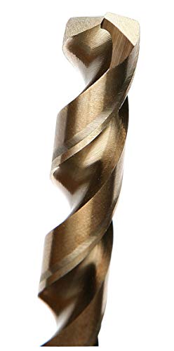 Cobalt Metal Drill Bit by Keple 3 mm 1 pcs Cobalt Bits for Hardened Steel, Cobalt Tipped Drill Bit, HSS Metal Drill Bits for Hard Metals, Steel & Plastic Drill Accessories, Heat Resistant 61 mm