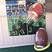 Fun Express 45 inch Inflatable Football and Tee Set, Inflate for Game Day Party Decorations, Sports Theme Photo Props - VBS Vacation Bible School Supplies/Decor