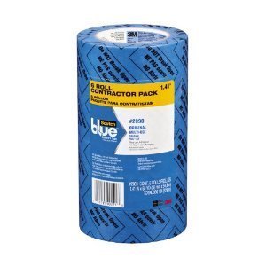 ScotchBlue 1.41 in. W x 60 yd. L Blue Medium Strength Painter's Tape 6 pk