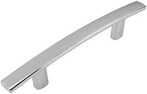 Cosmas 25 Pack 2363-3CH Polished Chrome Subtle Arch Cabinet Hardware Handle Pull - 3" Hole Centers