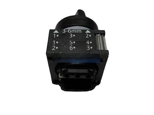 1Pcs New for Black knob Switch 3SB3000-2KA11