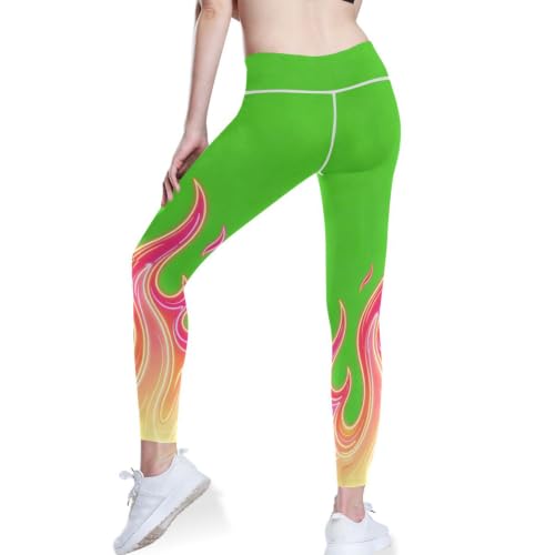 Leggings de compresión de cintura alta perfectos para correr en asfalto y fitness 3