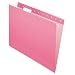 Pendaflex Recycled Hanging Folders, Letter Size, Pink, 1/5 Cut, 25/BX (81609)