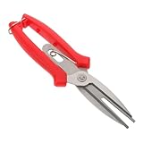 Toddmomy 双刃疏果剪 園芸用剪定鋏 耐久性のある果物採取ツール 快適グリッ