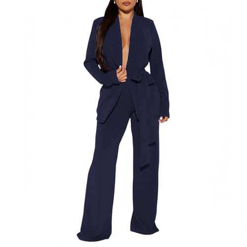 Elainone Women's Business Blazer Pants Set Dressy Profession...