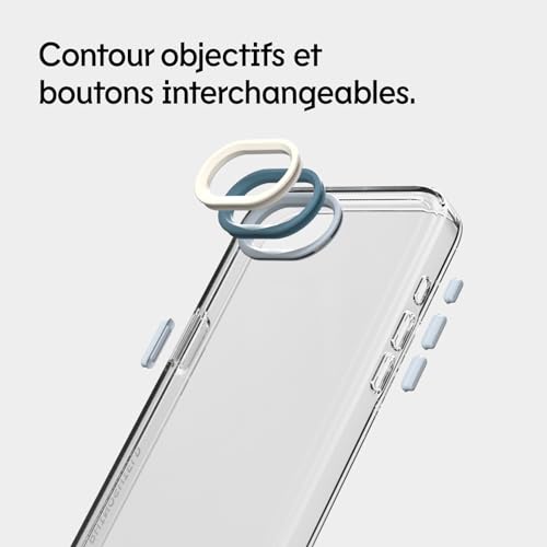 Coque Clear iPhone 17e RhinoShield Haute Transparence Anti-Choc - 5