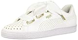 PUMA Womens Basket Heart Ath Lux Sneakers Shoes Casual - White - Size 9 M