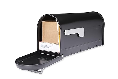 Architectural Mailboxes 8950B-10 Chadwick Galvanized Steel Post Mount Mailbox thumb #1