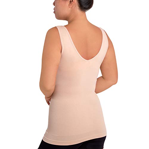 Skinnygirl Women's Scoop Neck Seamless Shaping Camisole, 3-Pack2