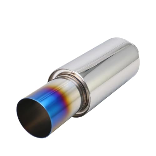 Tuyau d'échappement de voiture droit 51mm pour optimiser la sonorité sportive