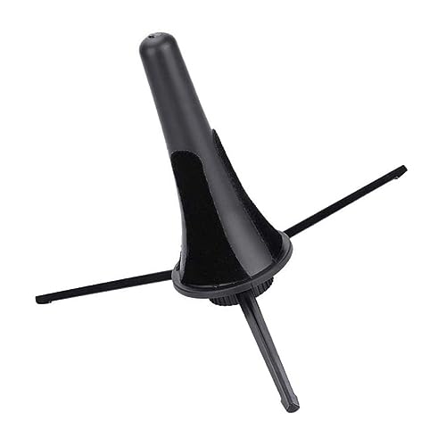 BESTonZON Portable Clarinet Stand Foldable Music Stand for Clarinet Flute Oboe Sturdy Metal Plastic Design