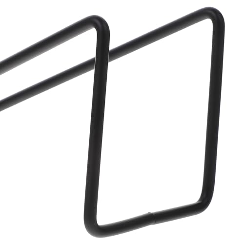 MOTHNUR 2 Piezas Botellero Metálico para Vino Soporte Independiente para Botellas Estante Resistente para Cocina Bar y Hogar Organizador Multifuncional Negro Pequeño - imagen 5