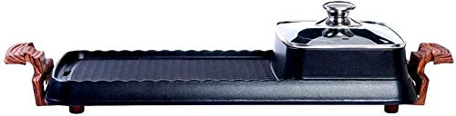 Indoor Großer Grill Griddle W/Non-Stick Kochen Oberflächentemperaturkontrolle Kontakt Grills Elektro Smokeless, 3-in-1 Elektro-Indoor