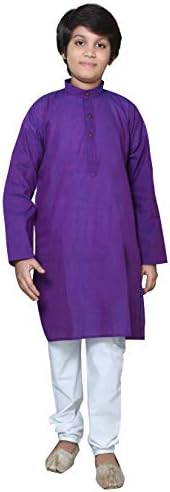 BABA AND BABY Kids traditional ethnic wear cotton kurta pajama set for boys