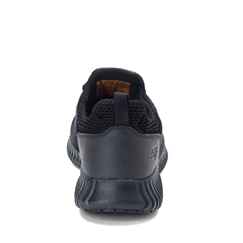 image for Skechers Men's Cessnock Food Service Shoe, Black, 8.5 Wide