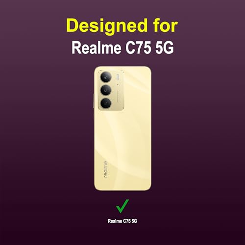 Image of Zapcase Back Case Cover for Realme C75 5G | Compatible for Realme C75 5G Back Cover | Liquid Silicon Magic Case with Camera Protection | Lavender