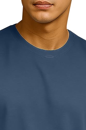 Image of JUGULAR Tank Tops Sleeveless T-Shirt for Men Gym Wear Vest Solid Stylish Round Neck Running for Sports Workout Fitness & Casual or Beach Wear